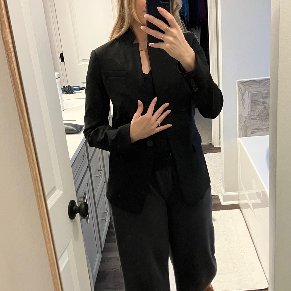 J. Crew Black Regent Blazer New with Tags 4T